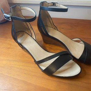 Franco Sarto black sandals 7.5